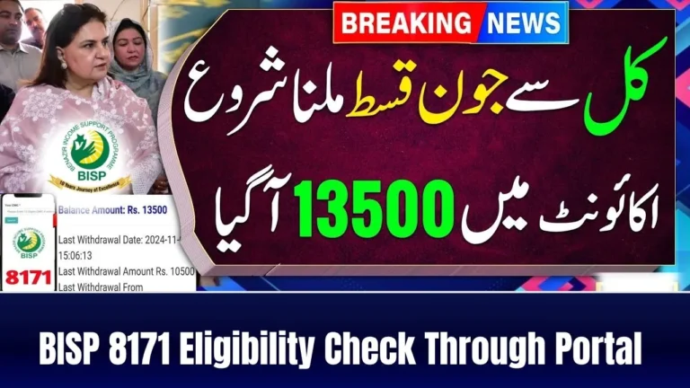 BISP 8171 Eligibility Check Through Portal Latest June 2025 Guide